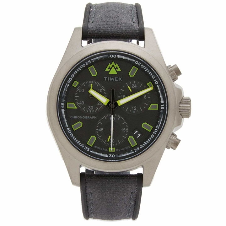 Photo: Timex Expedition North Field Chronograph 42mm Watch in Black 