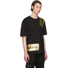 Dolce and Gabbana Black Tape Logo T-Shirt