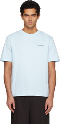 Lanvin Blue Bouclette Logo T-shirt