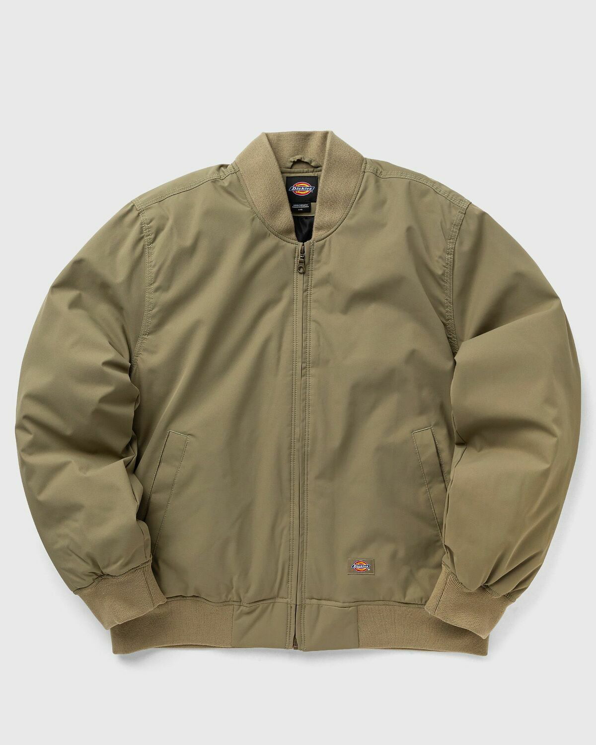 Dickies Plains Bomber Green Mens Bomber Jackets Dickies Construct