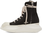 Rick Owens Drkshdw Gray Abstract Sneakers