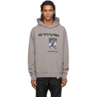 Heron Preston Grey WWL Hoodie