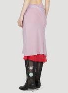 Kiko Kostadinov Mirka Layered Skirt
