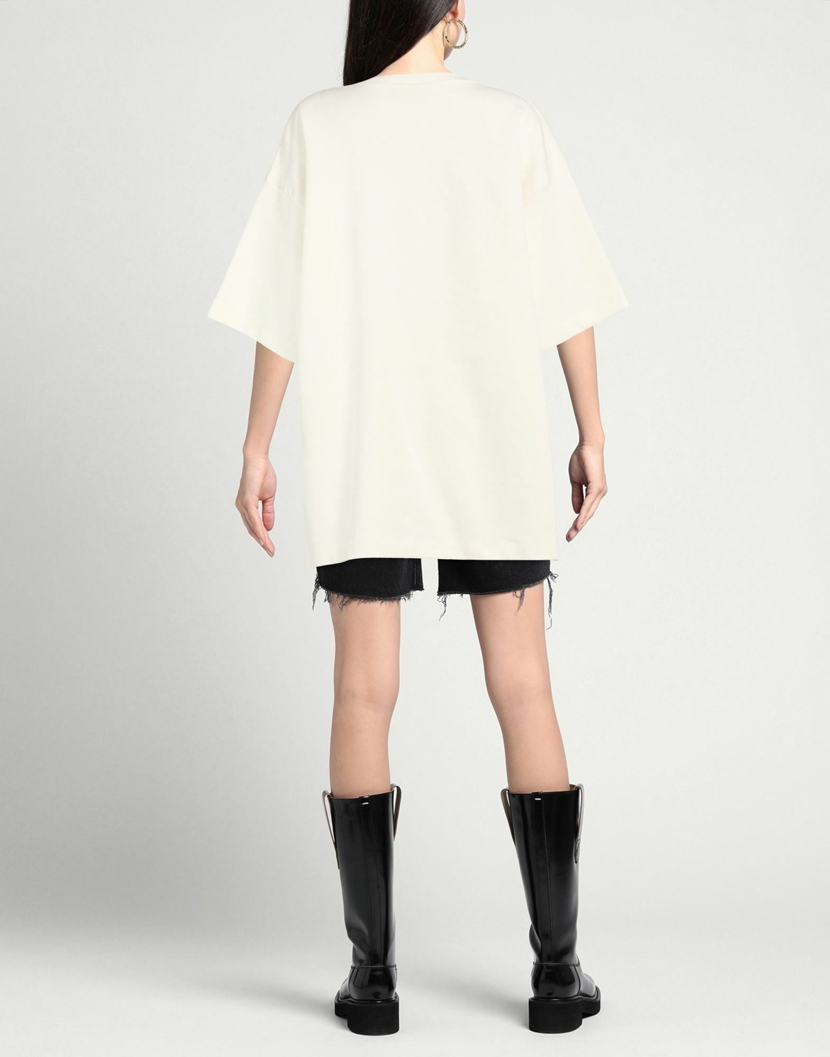 Gestuz Womens T-shirt Cream