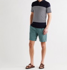 FRESCOBOL CARIOCA - Slim-Fit TENCEL Drawstring Shorts - Green