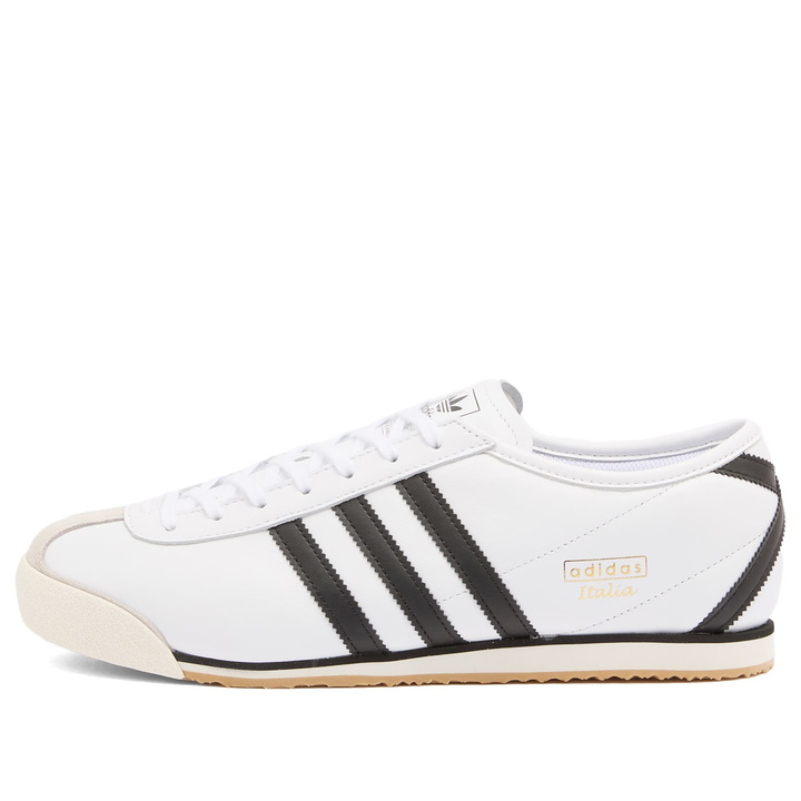 Photo: Adidas Men's Italia 70s Sneaker in White/Core Black/Grey