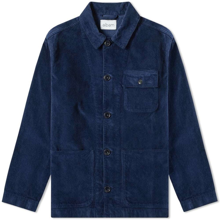 Photo: Albam Corduroy Railroad Chore Jacket Navy