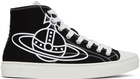 Vivienne Westwood Black Plimsoll Sneakers