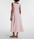 Polo Ralph Lauren Striped linen midi dress