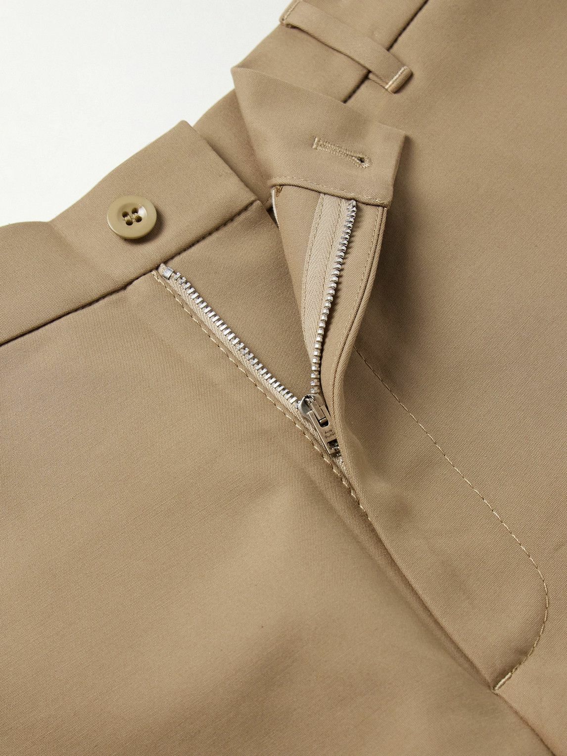 Acne Studios - Plass Wide-Leg Cotton Trousers - Neutrals