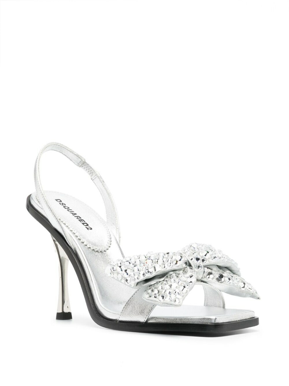 DSQUARED2 - Rhinestone Details Heel Sandals