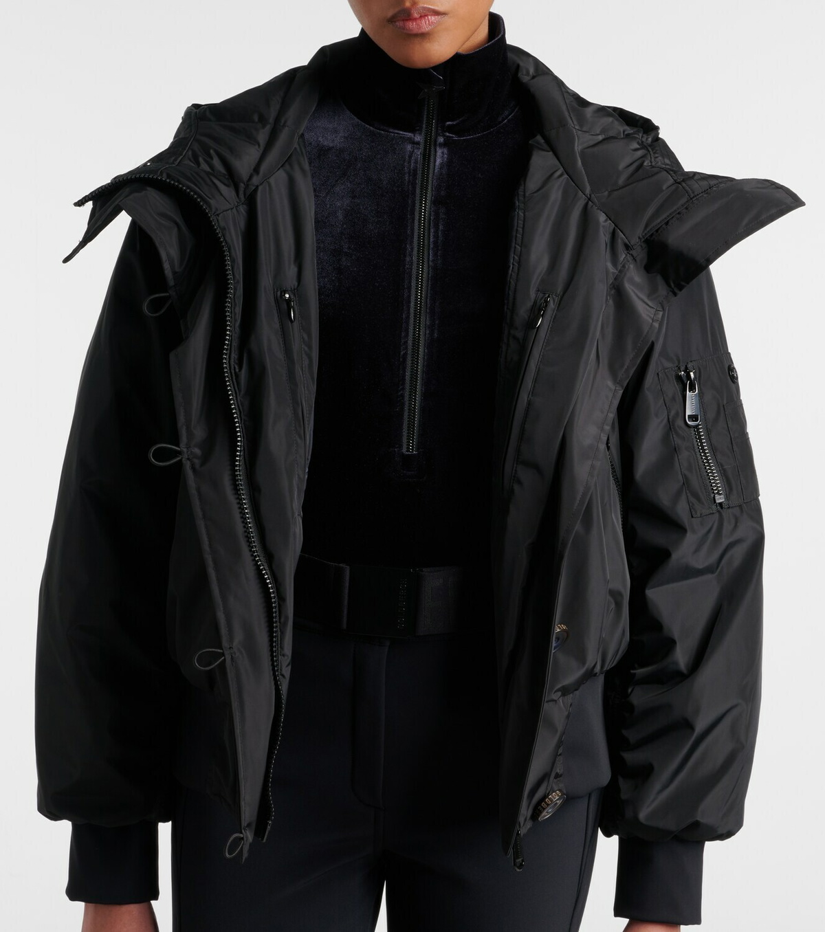 Goldbergh Jeanne faux fur-trimmed ski jacket