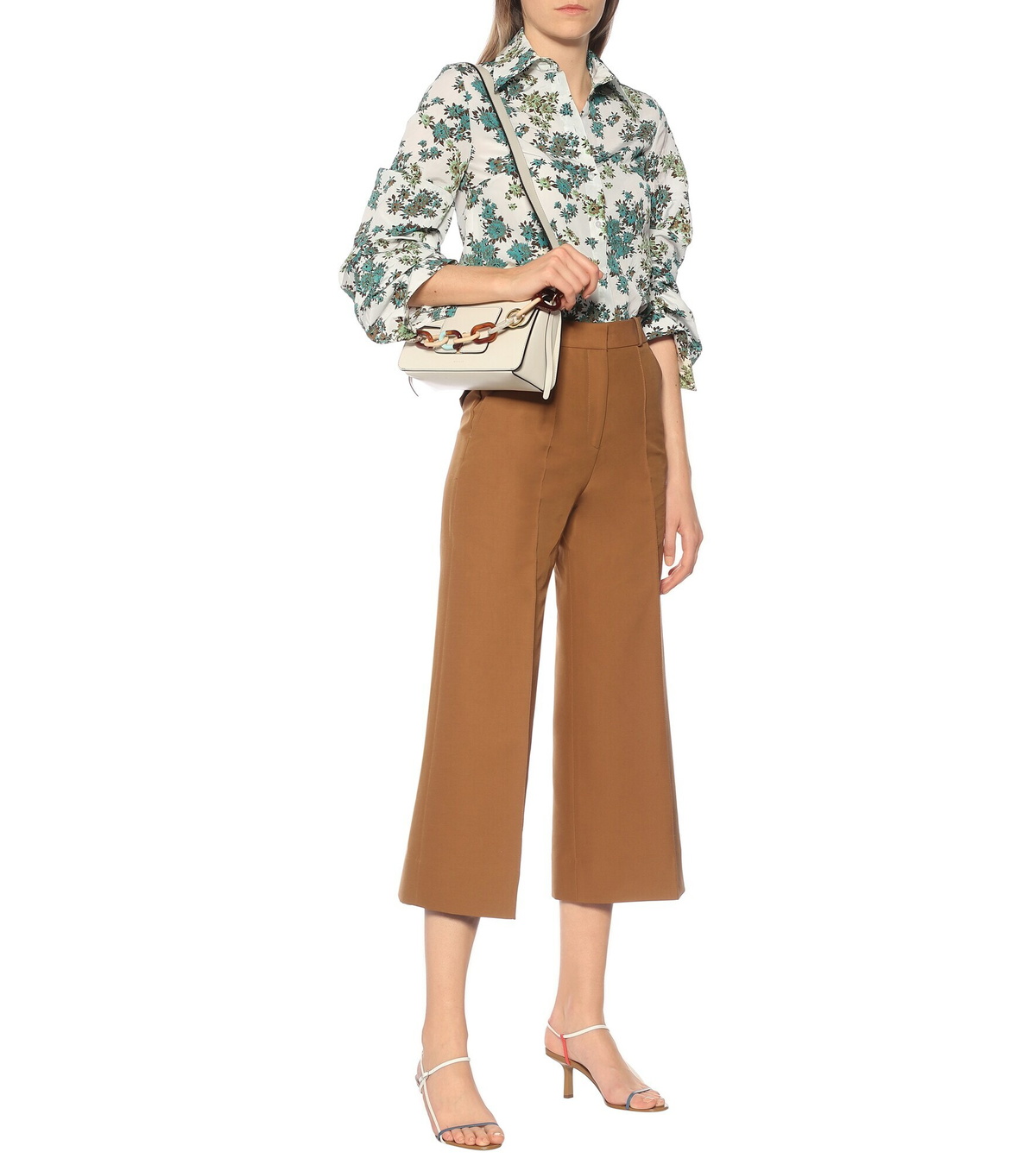 Victoria Victoria Beckham - Cotton-blend twill culottes