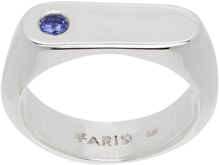 Photo: FARIS SSENSE Exclusive Silver Blanco Ring
