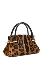 Givenchy Pinch Mini Leopard Calf-hair top Handle bag - One Size