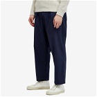Universal Works Men's Recycled Poly Oxford Pants in Navy