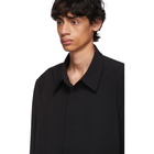 Balenciaga Black Fluid Tailored Jacket