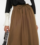 Loewe Silk midi skirt