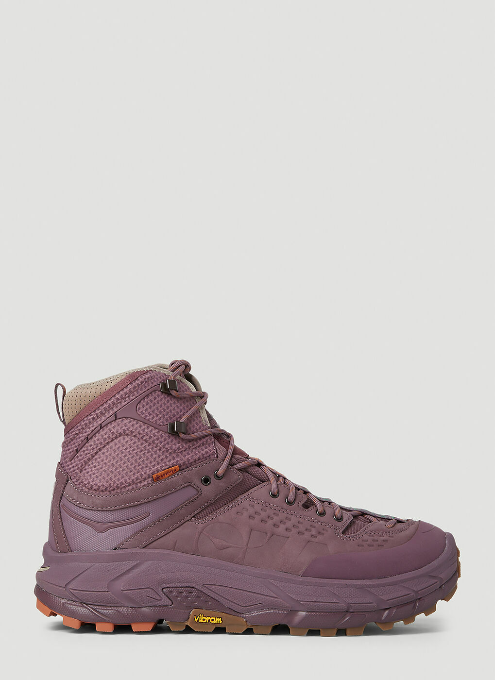 Hoka One One X Bodega Tor Ultra High Sneaker Boots in Purple