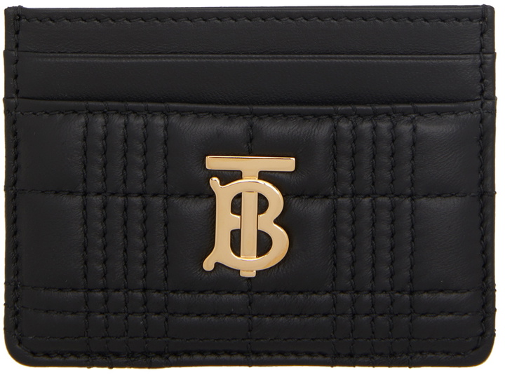 Photo: Burberry Black Leather Lola Card Holder