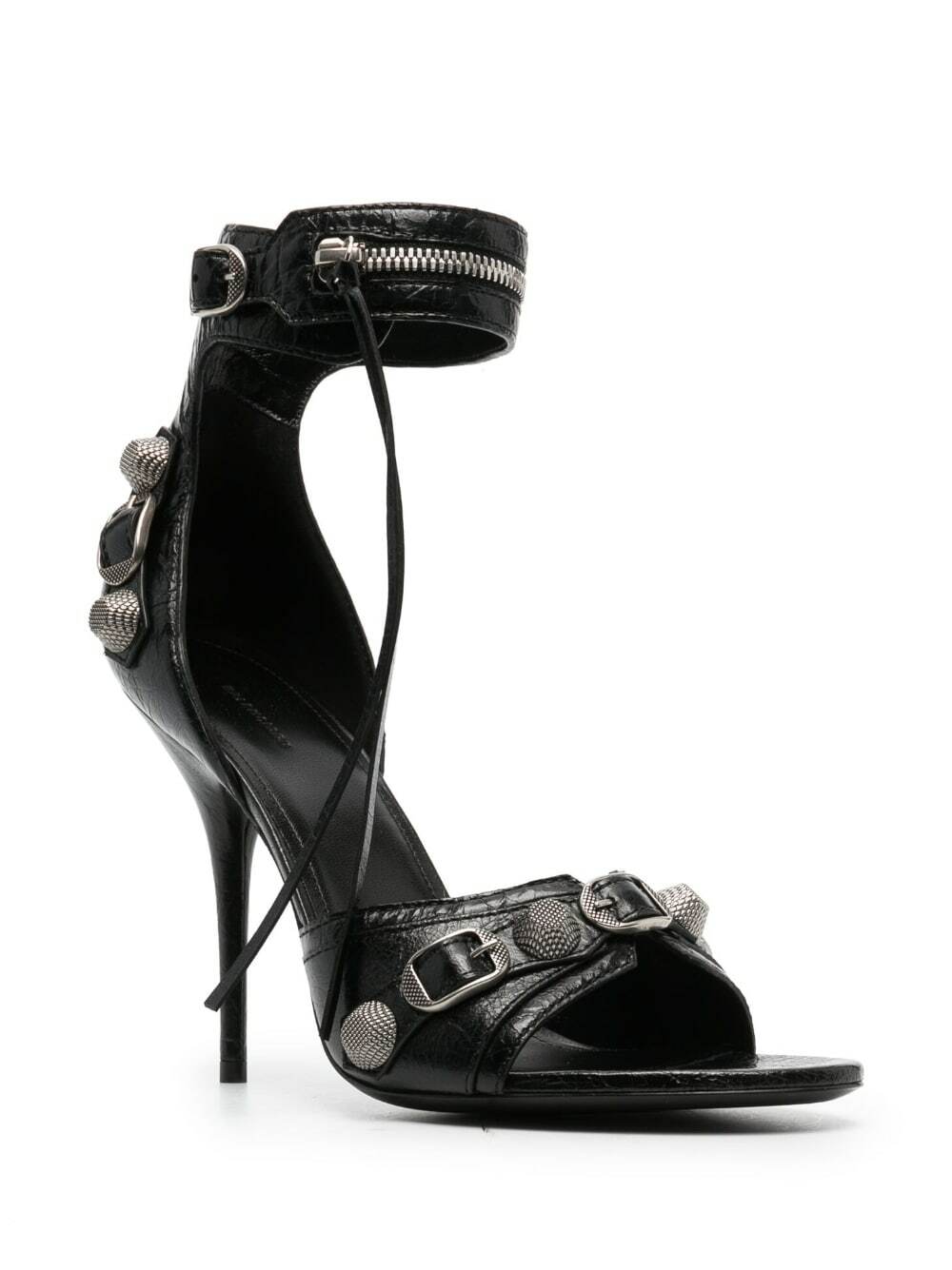 サンダル・ミュール BALENCIAGA LE CAGOLE LEATHER SANDAL Buy Balenciaga women black le cagole sandals with straps for