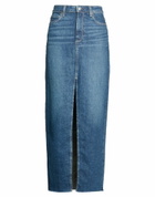 Paige Womens Denim skirt in Blue