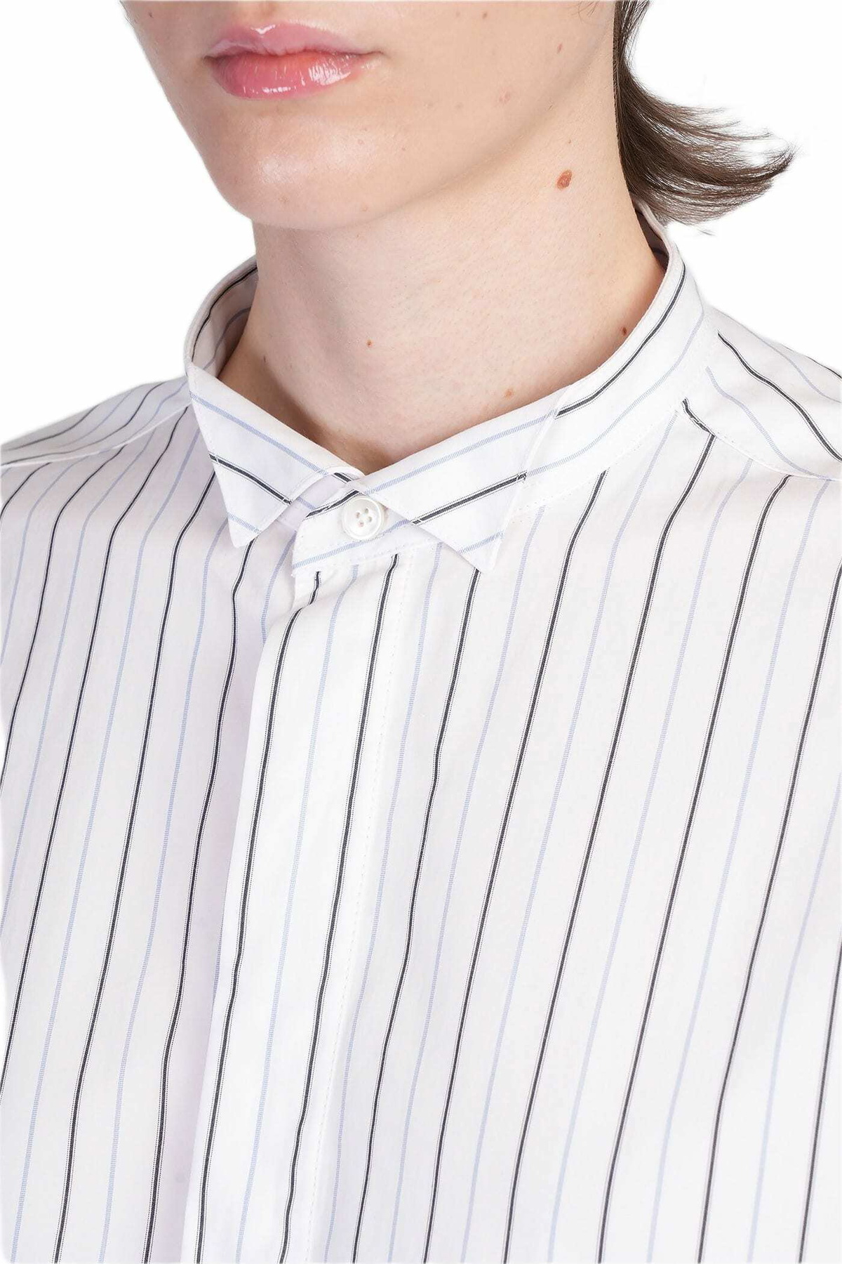 Ami Alexandre Mattiussi Shirt In White Cotton