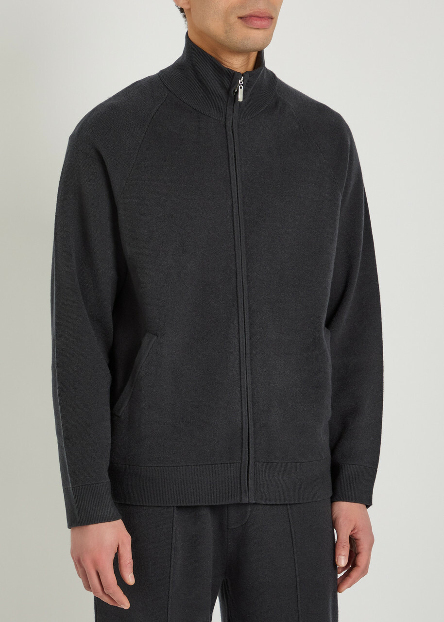 Paige Falberg Knit Cardigan Charcoal