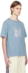 NEEDLES Blue Reversible T-Shirt