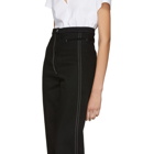 Lemaire Black High-Waisted Jeans