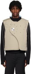 CMMAWEAR Beige Polaris Vest