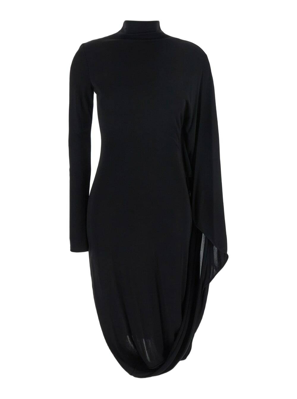 STELLA MCCARTNEY - Embellished Viscose Satin Cutout Dress