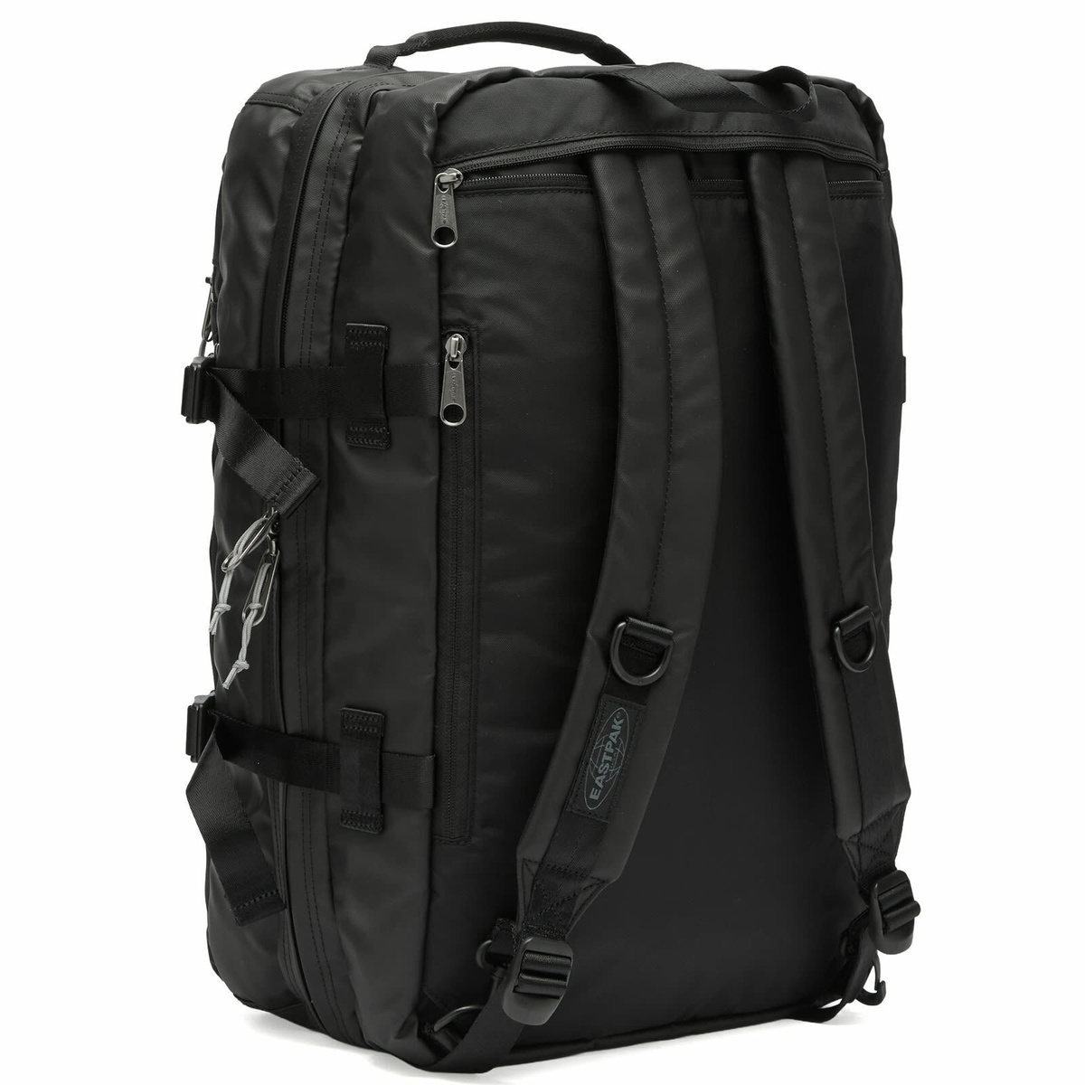 Eastpak Travelpack Backpack in Tarp Black Reflect 
