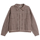 Story mfg. Check Sundae Jacket - Presented by END. in Wood