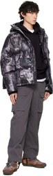 KidSuper Black PUMA Edition MMQ AOP Puffer Down Jacket