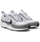 Nike - Air Zoom Spiridon Rubber-Panelled Mesh Sneakers - Men - White