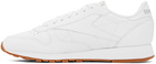 Reebok Classics White Classic Leather Sneakers