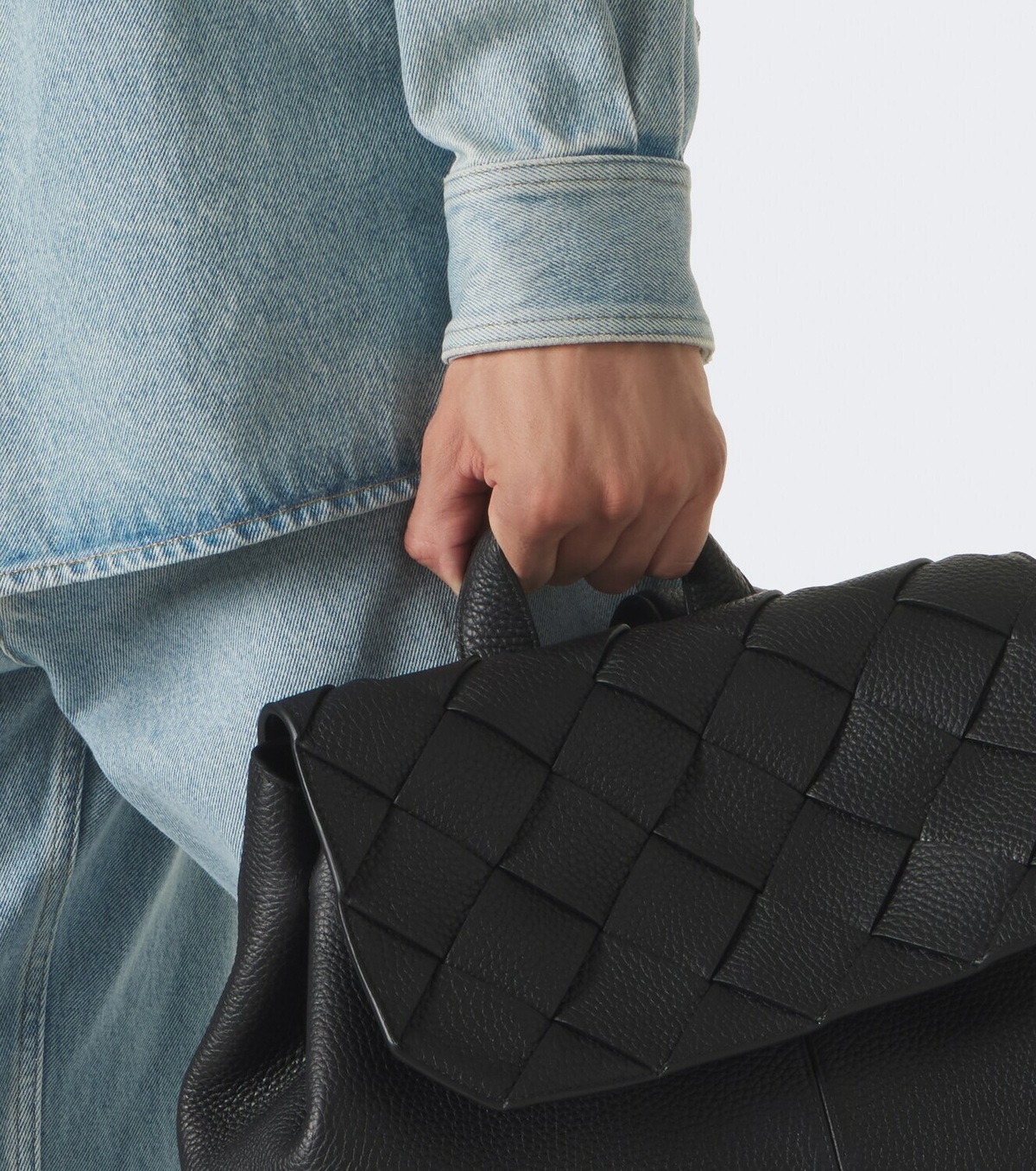 Bottega Veneta Diago Intreccio leather backpack