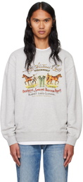 Levi's Gray Relaxed Graphic Sweatshirt