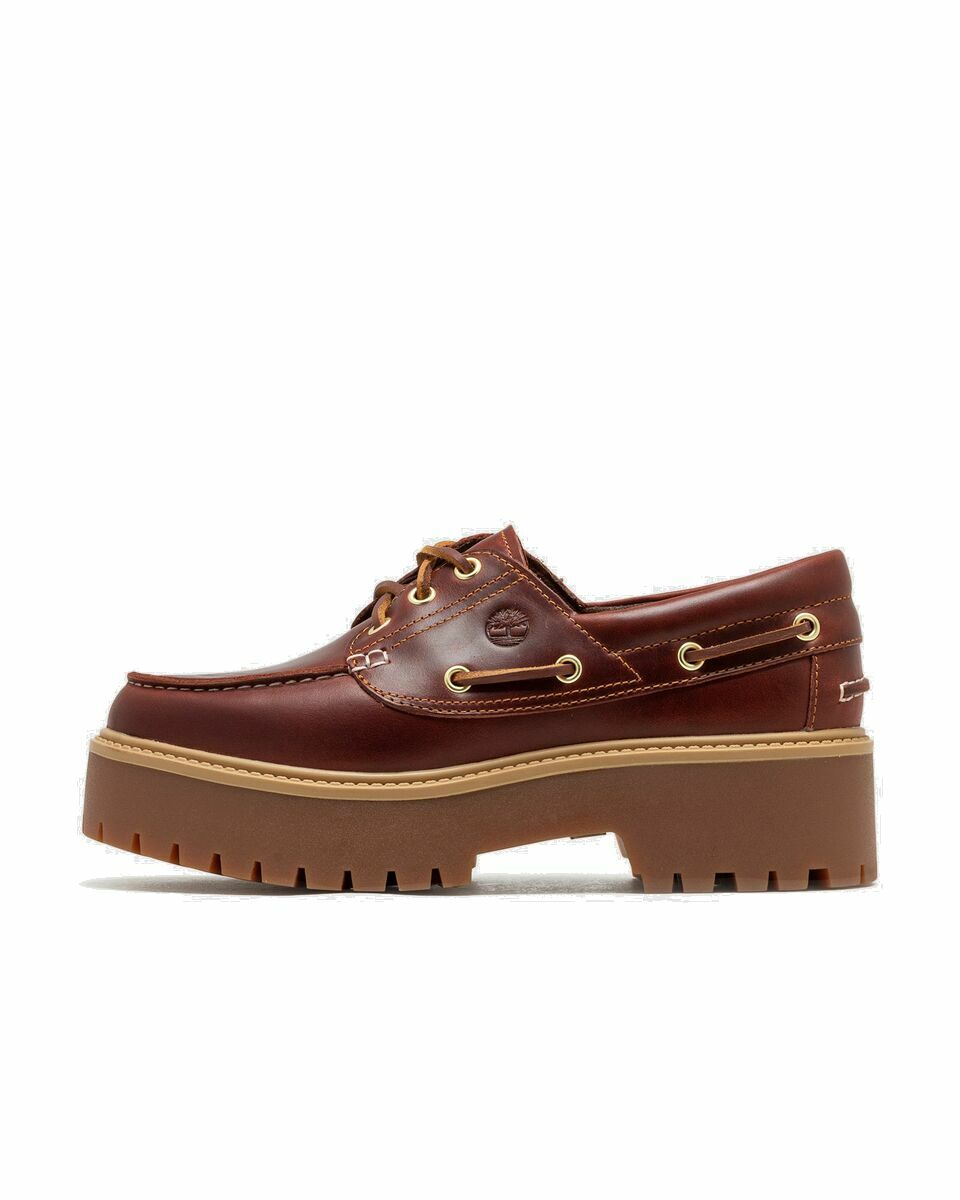 Photo: Timberland Wmns Stone Street 3 Eye Brown - Mens - Casual Shoes/Sandals & Slides
