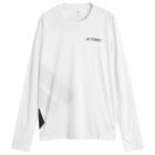 Adidas Terrex Xperior Climacool+ Long Sleeve T-Shirt in White