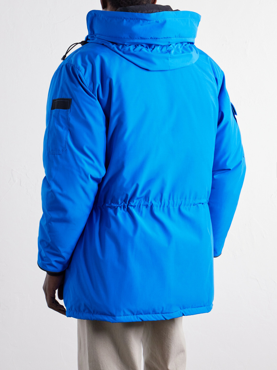 Canada Goose - Expedition Hooded Logo-Appliquéd Shell Down Parka - Blue