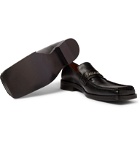 Martine Rose - Chain-Trimmed Leather Loafers - Black