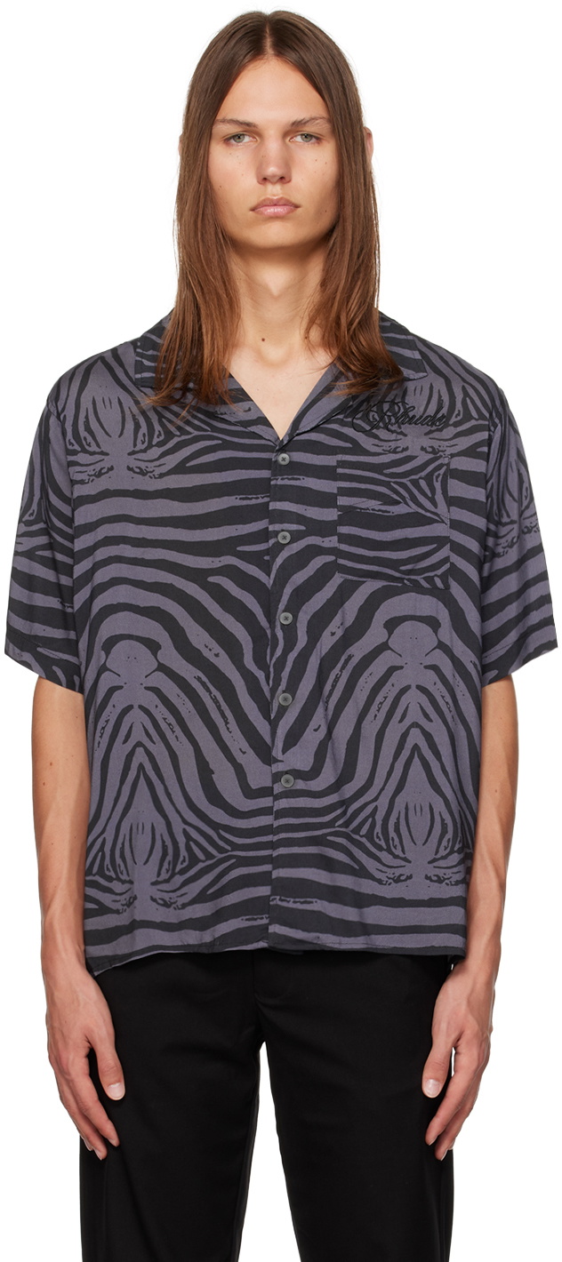 Rhude Black Zebra Shirt Rhude