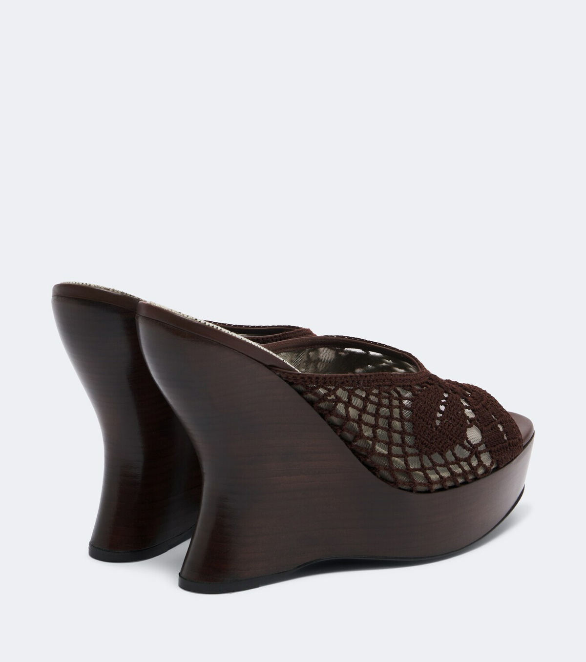 Magda Butrym Crochet wedge mules