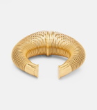 Alaïa Logo cuff bracelet