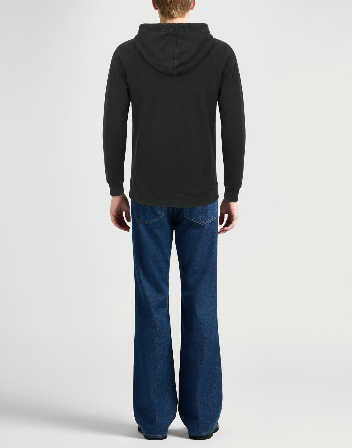 Crossley Mens Sweatshirt in Black