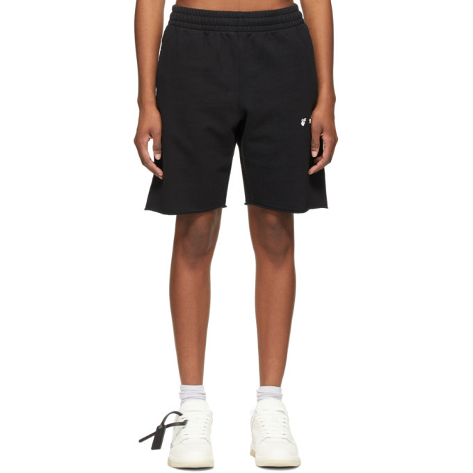 Off-White Black Logo Shorts Off-White