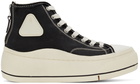 R13 Black Kurt High-Top Sneakers