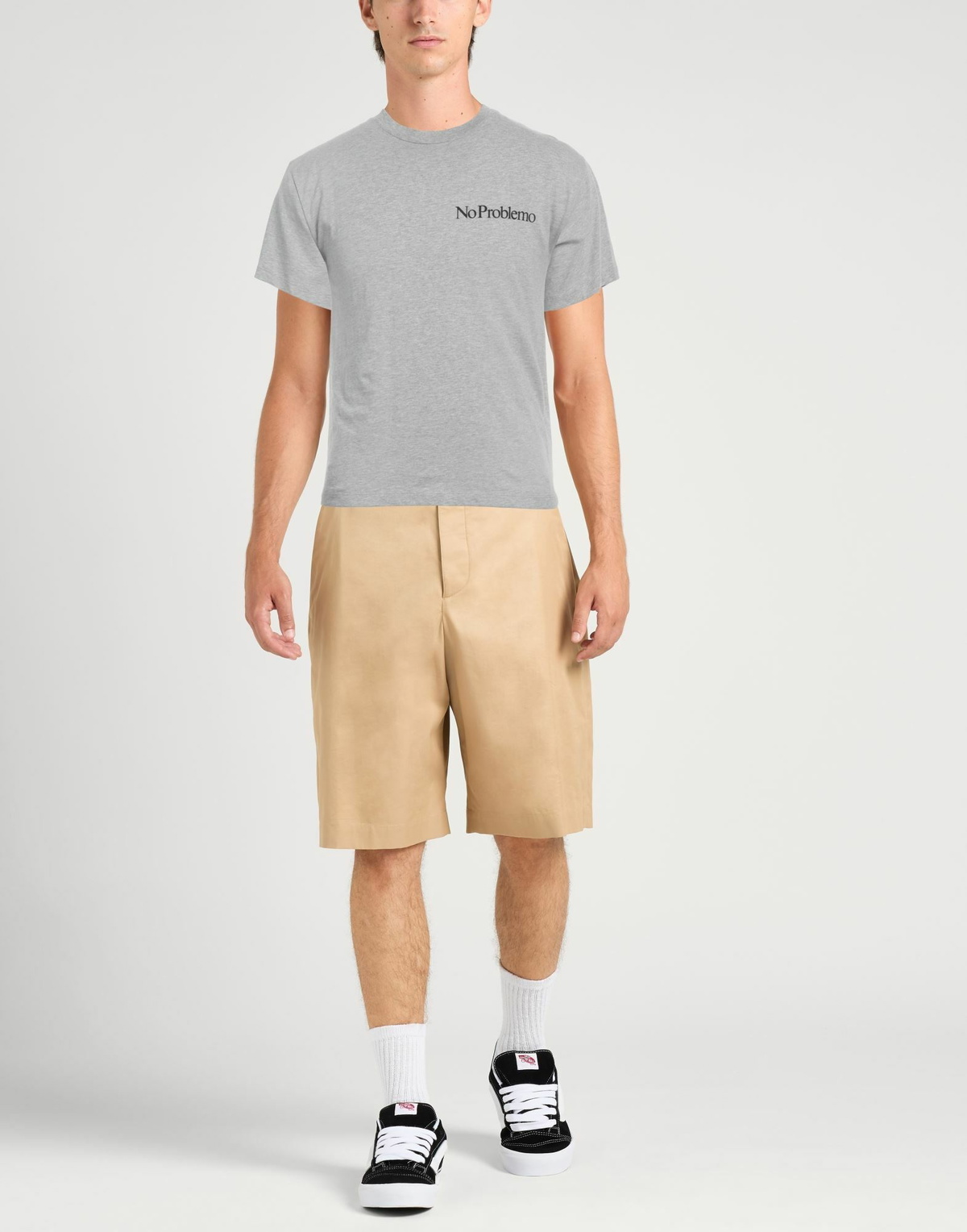 Aries Mens T-shirt in Grey